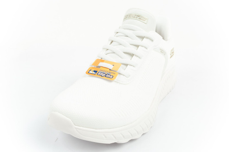 Pantofi sport Skechers Bobs Squad Chaos [117497/OFWT] pentru femei, alb.