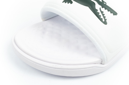 Șlapi bărbați Lacoste Croco Dualiste [201R5] alb.