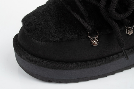 Pantofi de iarna dama D.Franklin [DFSH370011-BLAC], negri.