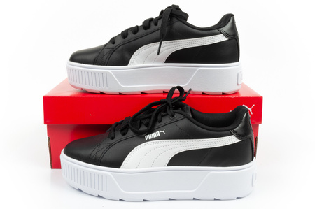 Pantofi sport de dama Puma Karmen [387374 02], alb-negru.