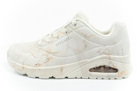 Pantofi sport de damă Skechers Uno [155584/OFWT], alb.