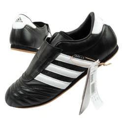 Pantofi sport Adidas Taekwondo pentru femei, piele neagră, slip-on
