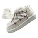 Ghete de iarnă pentru femei D. Franklin, căptușeală de blană la modă, gri