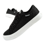 Teniși Lee Cooper cu sclipici și dantelă pentru femei, negri [LCW-25-31-3421L]