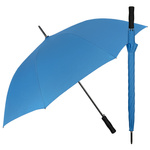 Umbrelă automată lungă Perletti XL 122 cm, albastră, rezistentă la vânt
