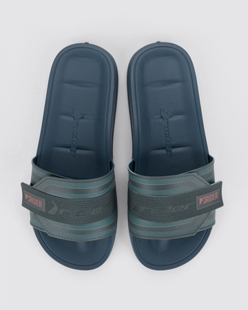 Șlapi sport pentru bărbați Rider Walk, confortabili, de culoare bleumarin, cu velcro [12394 BB533]
