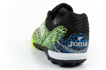 Pantofi sport Joma Turf pentru bărbați Maxima 253 Negru Verde Ghetele de fotbal Joma