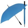 Umbrelă automată lungă Perletti XL 122 cm, albastră, rezistentă la vânt