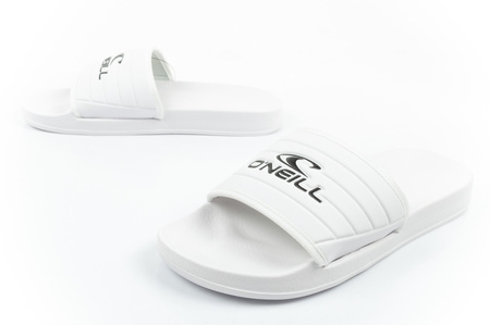 Șlapi sport O'neill Kelso Slider pentru femei - Papuci albi confortabili