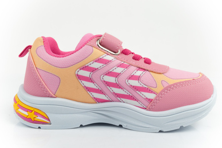 Pantofi sport pentru copii Leomil [DM011005] Minnie Mouse LED, roz.