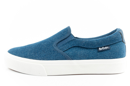 Teniși Lee Cooper pentru bărbați, la modă, confortabili, blugi slip-on