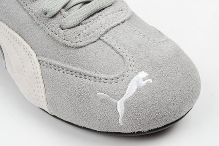 Teniși Puma Speedcat OG Jr. pentru copii, din piele întoarsă gri la modă