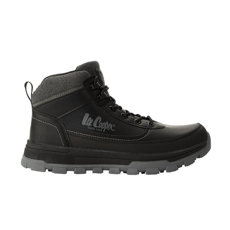 Ghete de iarnă Lee Cooper pentru bărbați, negre, izolate