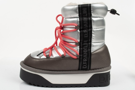 Pantofi de iarnă de damă D.Franklin [DFSH371006-SILV], gri.