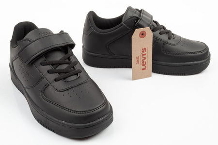 Pantofi sport Levi's Union SE pentru copii, negri, cu velcro