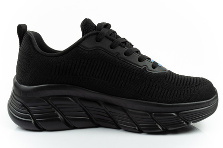 Teniși Skechers Bobs B Flex pentru femei, în negru la modă
