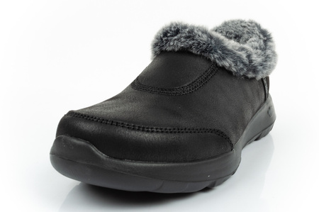 Pantofi de iarnă Skechers ON-THE [175490/BKGY] SLIP-IN, negri.