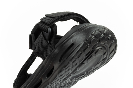 Sandale Lee Cooper pentru bărbați cu velcro, de vară, negre, ușoare