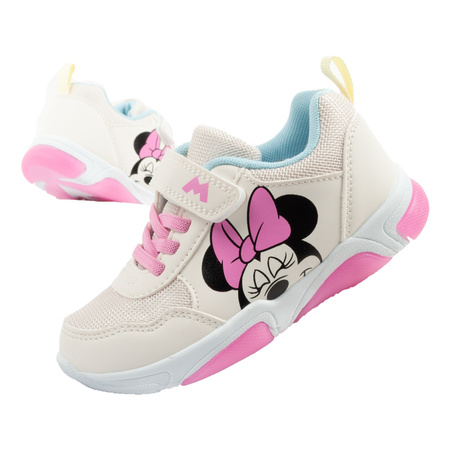 Încălțăminte sport și teniși pentru copii Leomil Minnie Mouse cu velcro LED