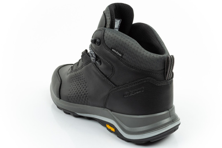 Ghete de drumeție din piele Grisport Nero Avon SPO-TEX pentru bărbați, negre