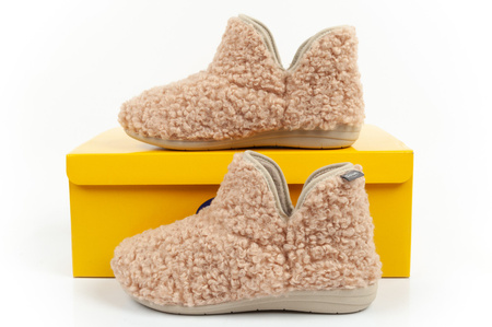 Papuci de damă Scholl Maddy Bootie [F309091002] izolați, bej.