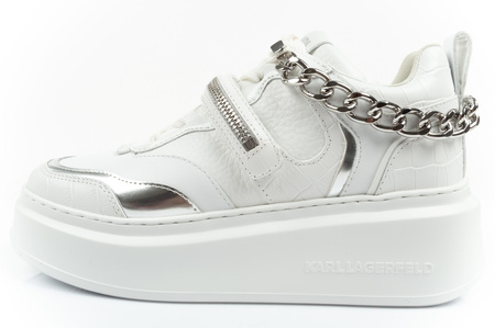 Karl Lagerfeld Anakapri pantofi sport damă sport piele alb [KL63543 01S]