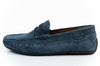 Pantofi Wrangler pentru bărbați, Mocasini Maifield Suede, Piele naturală, Bleumarin