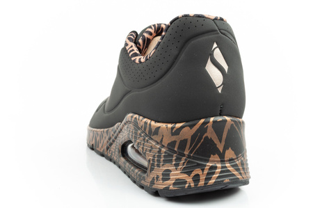 Teniși Skechers Uno-Loving Love pentru femei, negri la modă