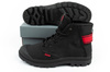 Teniși sport Palladium Pampa Hi Dare II High-Top pentru bărbați, negru și roșu