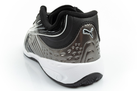 Pantofi sport Puma V-S2 Goalgetter pentru copii, argintii la modă