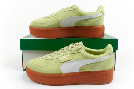 Teniși cu platformă Puma Palermo pentru femei, verde la modă