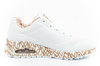 Pantofi sport de damă Skechers Uno - Loving Love [155506/WTRG], alb.