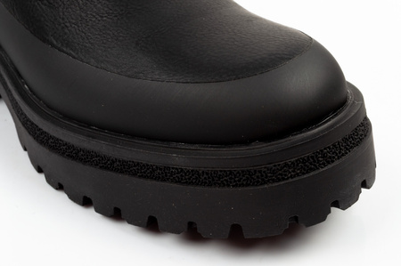 Pantofi de damă GAP Louise - Ghete negre, slip-on-uri la modă