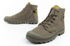 Teniși sport Palladium Pampa Hi Dare II High-Top pentru bărbați, culoare măsliniu