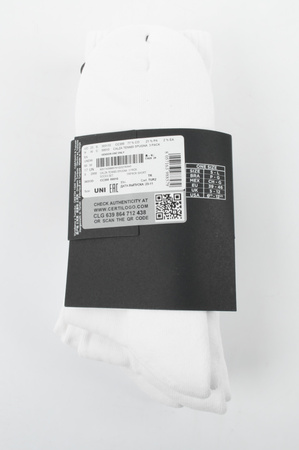 Șosete Emporio Armani Calza pentru bărbați, bumbac confortabil, albe, set de 3