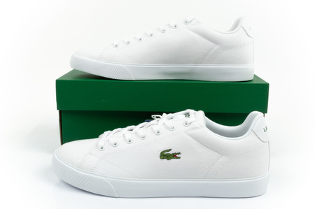 Pantofi sport barbati Lacoste Lerond Set 125 1 [749CMA000521G] adidasi, albi.