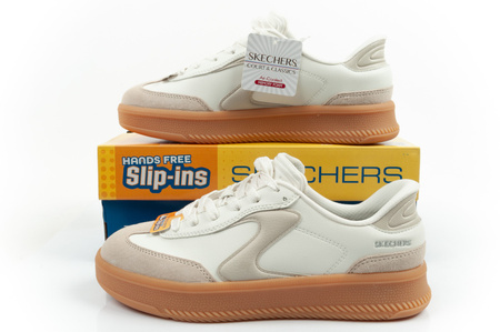 Pantofi sport Skechers Lifted Luxe pentru femei, ecru, alb, slip-ins