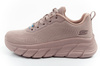Teniși Skechers Bobs B Flex pentru femei, roz la modă