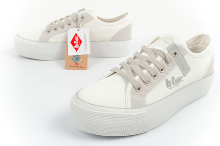 Teniși cu platformă Lee Cooper [LCW-25-31-3479L], albi.
