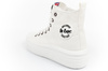 Tenisi înalți de damă Lee Cooper [LCW-23-44-1627L] albi.