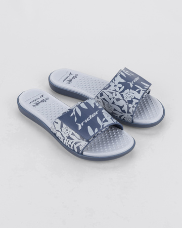 Șlapi de damă Rider Pool, albaștri, confortabili, la modă pentru plajă