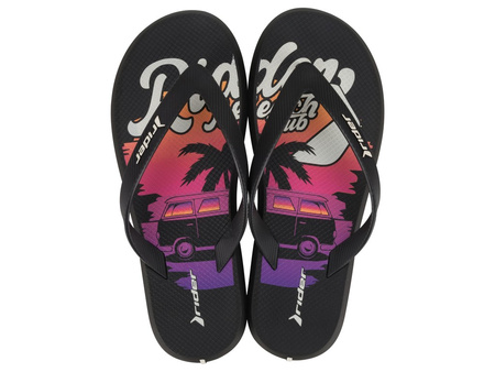 Sandale Rider R1 Energy VII Ad pentru bărbați, confortabile, negre, la modă [83633 AY964]