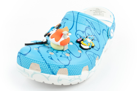 Sandale Crocs Smurfs, șlapi, sandale pentru femei, saboți la modă și confortabili, Smurfs