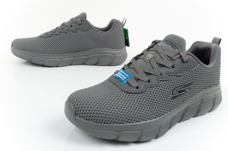 Pantofi sport pentru bărbați Skechers Bobs B Flex Chill Edge [118106/DKGY], gri.