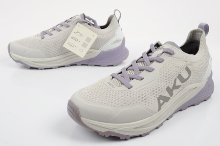 Pantofi de drumeție pentru femei Aku Aira, gri și violet, confortabili