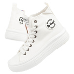 Tenisi înalți de damă Lee Cooper [LCW-23-44-1627L] albi.