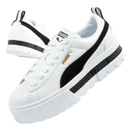 Puma Mayze [381983 01] pantofi sport dama platforma, alb.