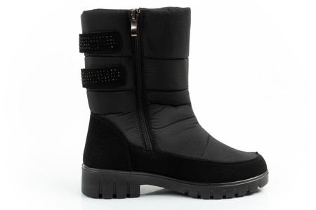 Ghete de iarnă Progress, ghete de zăpadă izolate pentru femei, fermoar la modă