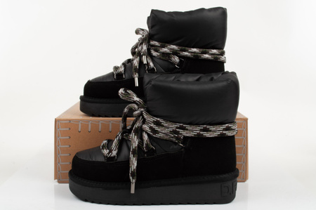 Pantofi de iarna dama D.Franklin [DFSH375003-BLAC], negri.