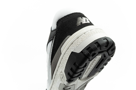 Pantofi sport New Balance 550 pentru tineri, din piele, la modă, alb-negru